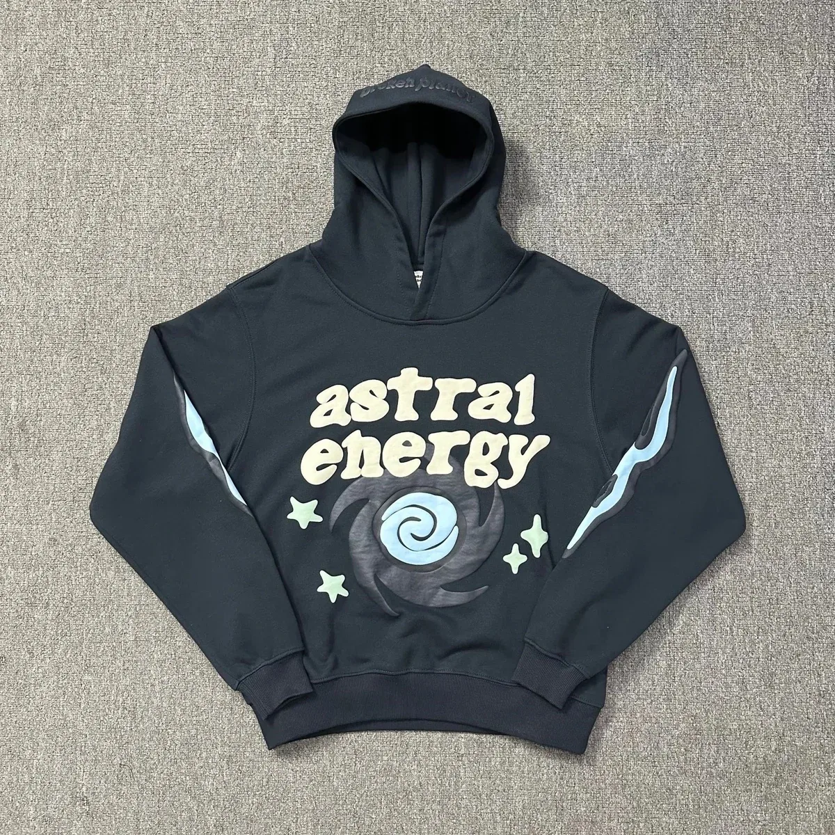 Broken Planet Broken Planet Market Astral Energy Black/Blue Hoodie Black - 1