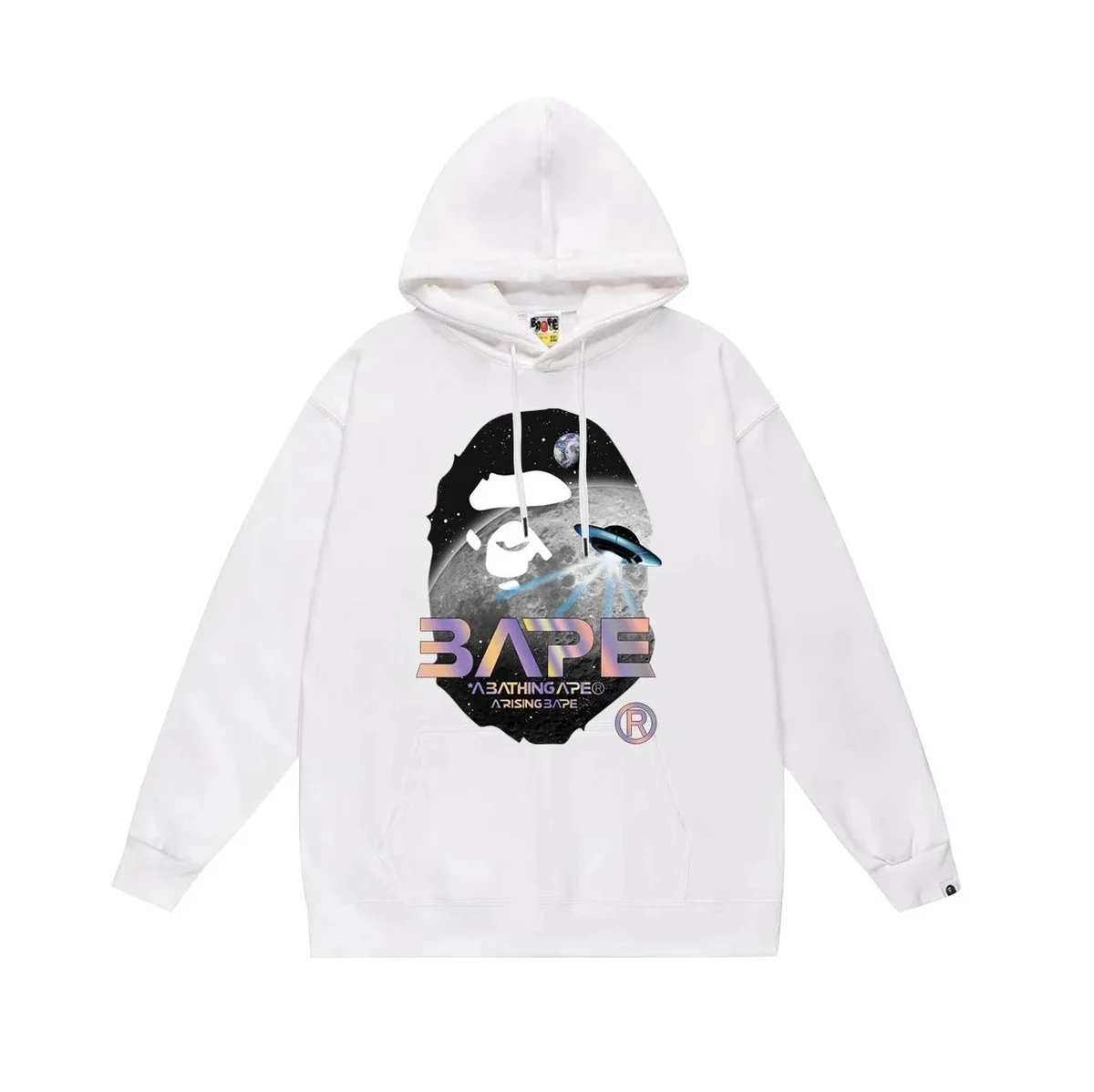A Bathing Ape A Bathing Ape BAPE STA White Hoodie White - 1