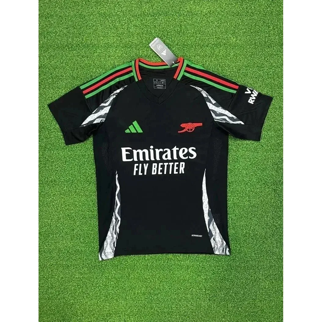 Adidas Adidas 24-25 Arsenal Away Jersey Black Black - 1