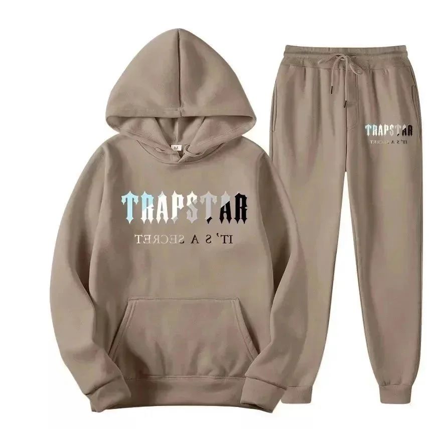 Trapstar Trapstar It's a Secret Beige Tracksuit Set Beige - 1