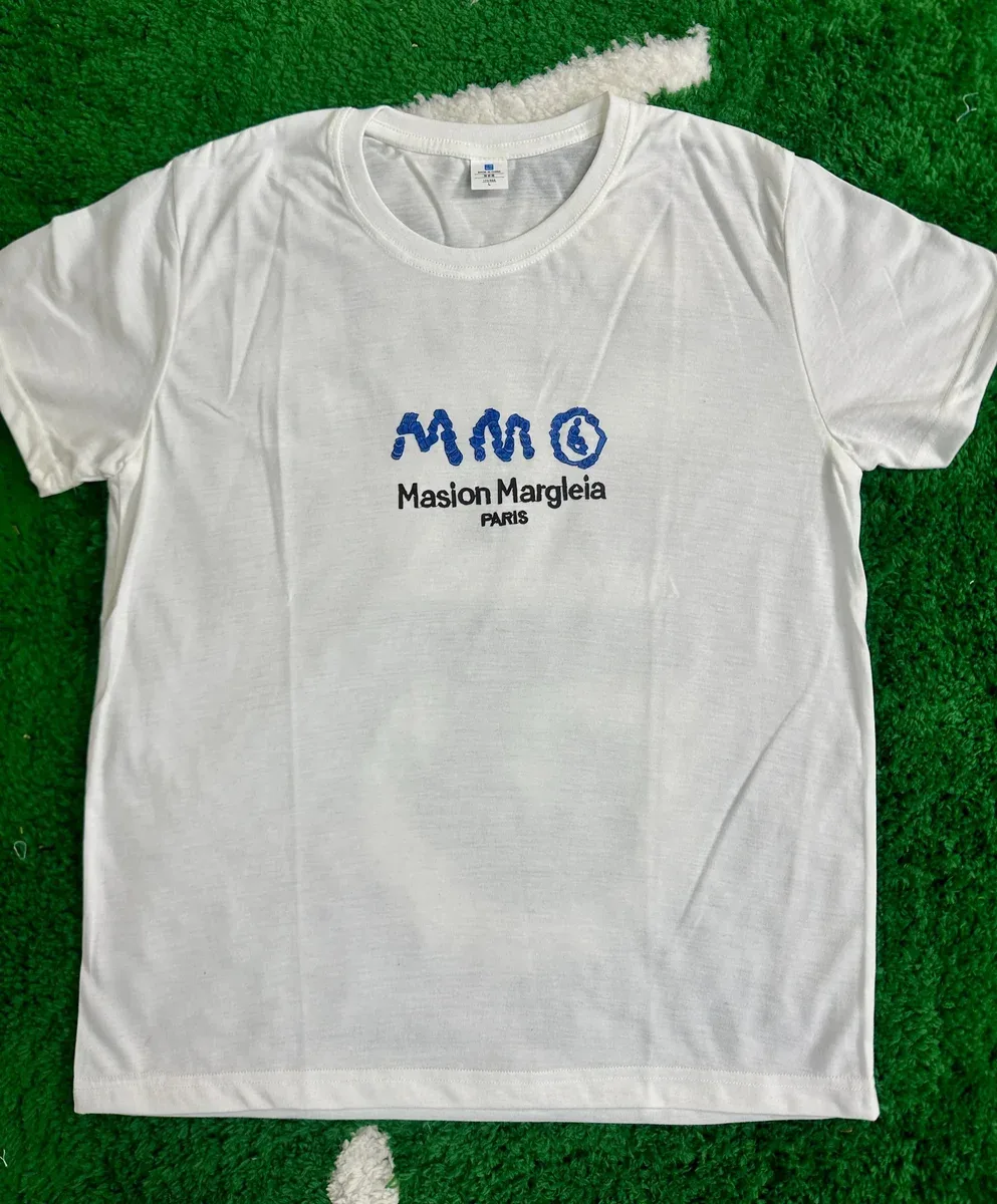 Maison Margiela Maison Margiela White MM Logo T-Shirt White - 1