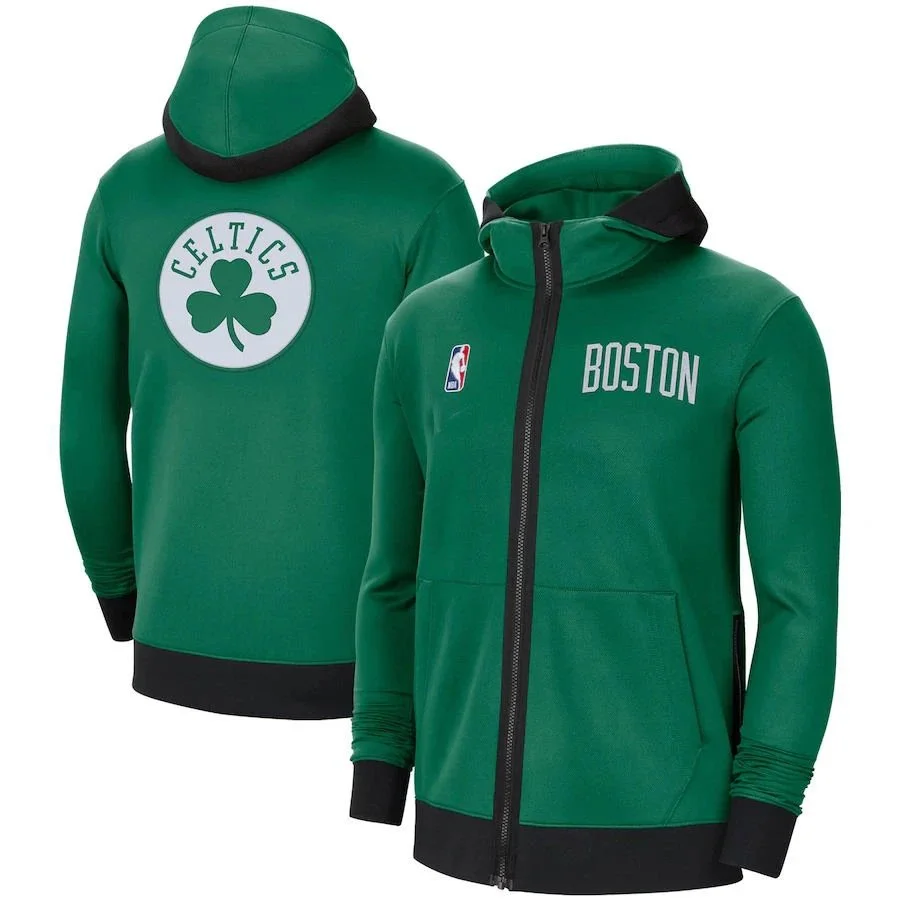 Nike Nike Boston Celtics Full-Zip Hoodie Green - 1