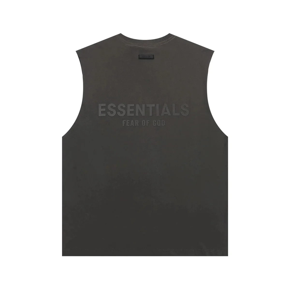 Fear of God Fear of God Essentials Black Sleeveless T-Shirt Black - 1