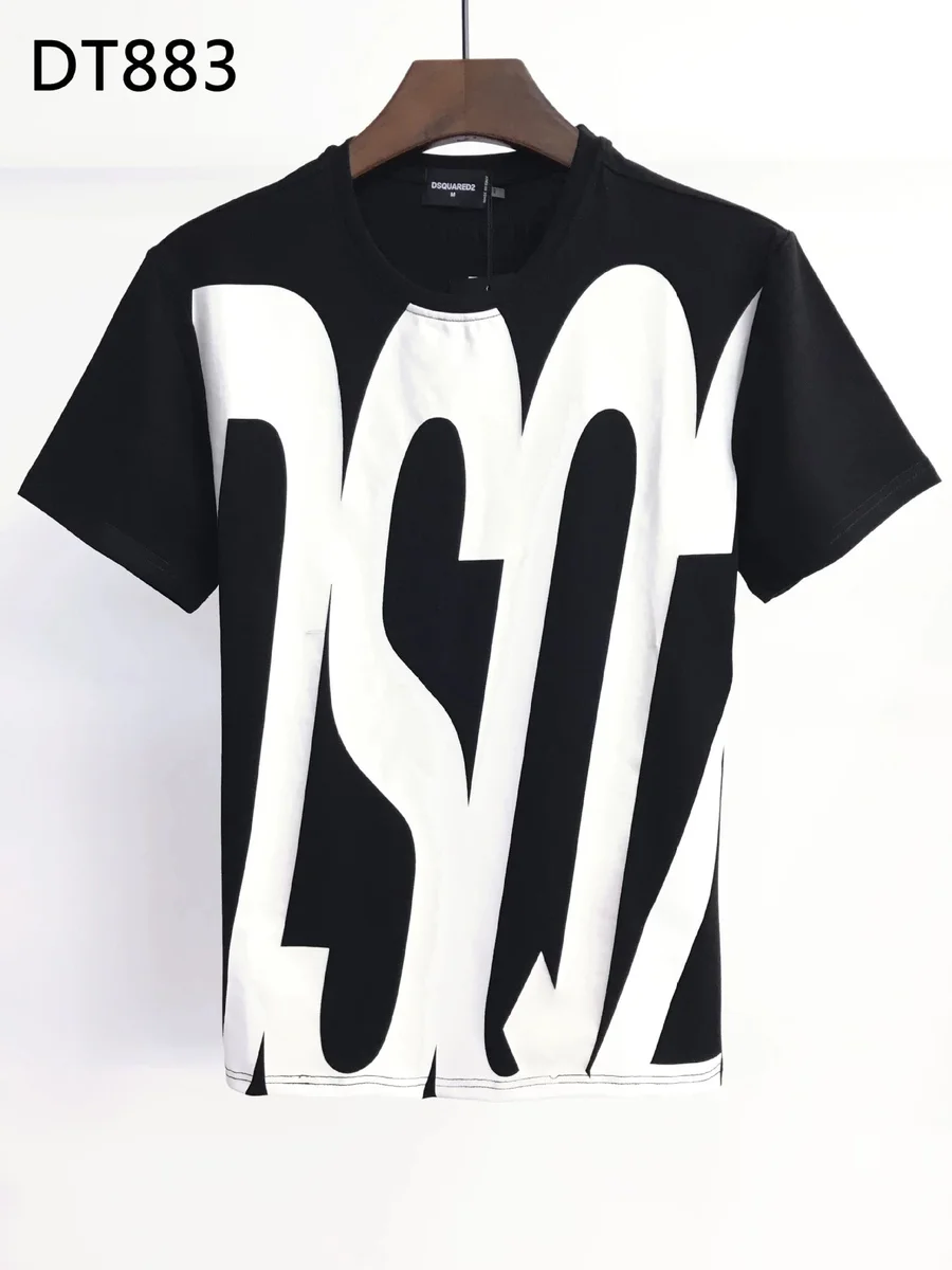 DSQUARED2 DSQUARED2 Icon Black/White Graphic T-Shirt Black