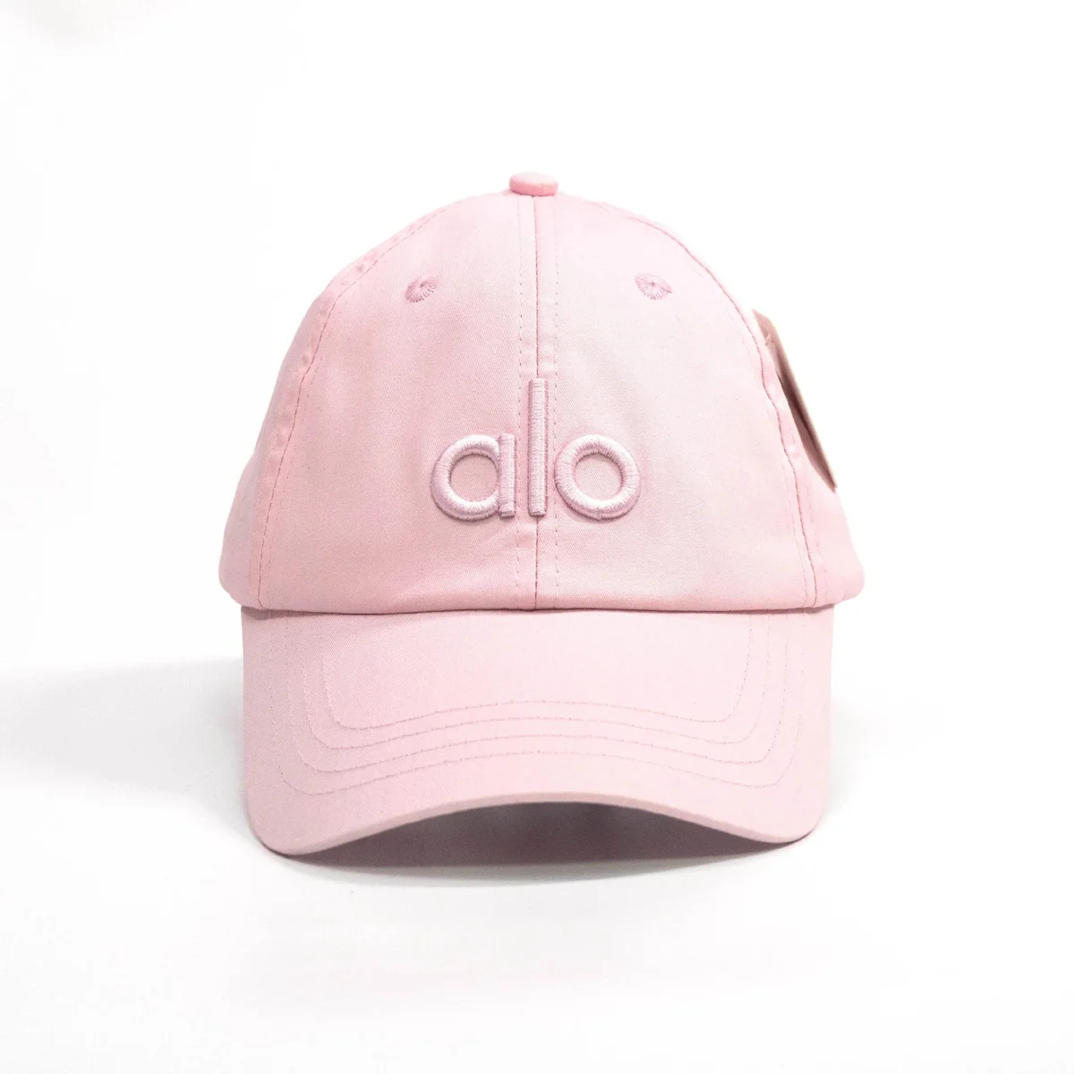Alo Yoga Alo Yoga Duckbill Pink Pink Label Cap Pink - 1