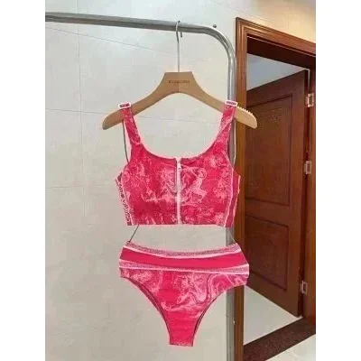 Other Pink/White Two-Piece Set Pink