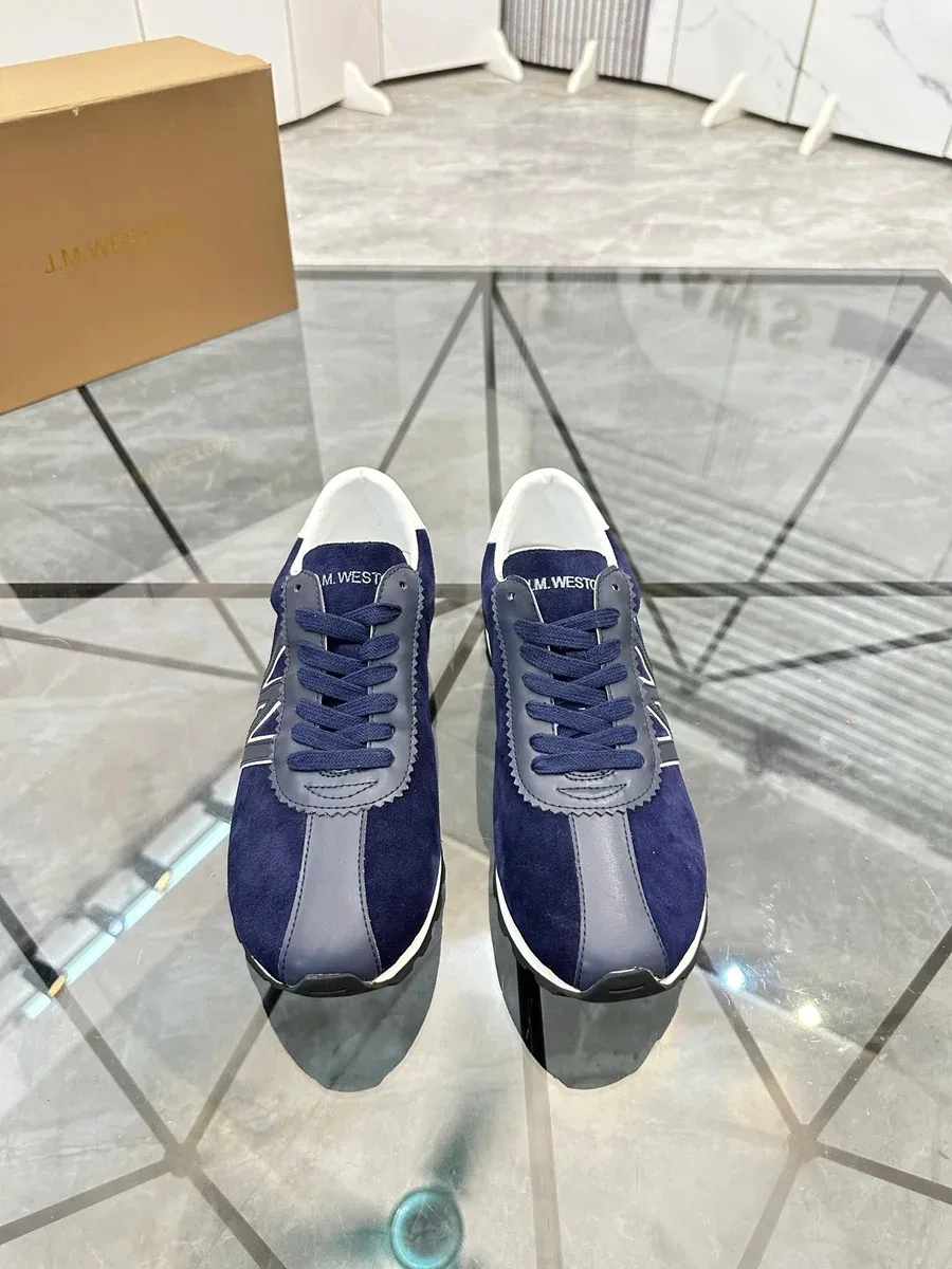Other J.M. Weston A-6 Navy Sneakers Navy - 1