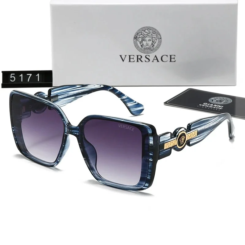 Versace Versace Classic Logo 5171-F Square Sunglasses Blue