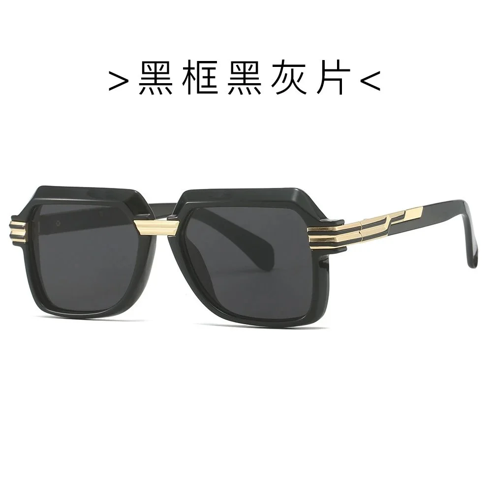 Other Geometric Sunglasses C1. Black Frame Black Gray Lenses Black