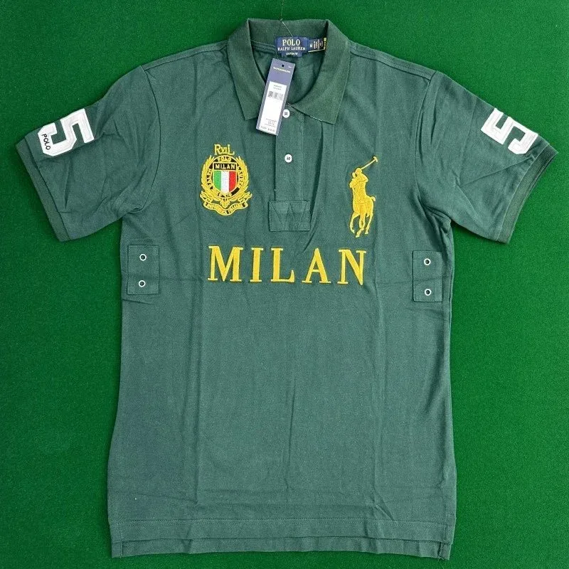 Polo Ralph Lauren Polo Ralph Lauren Milan Green Polo Shirt Green - 1