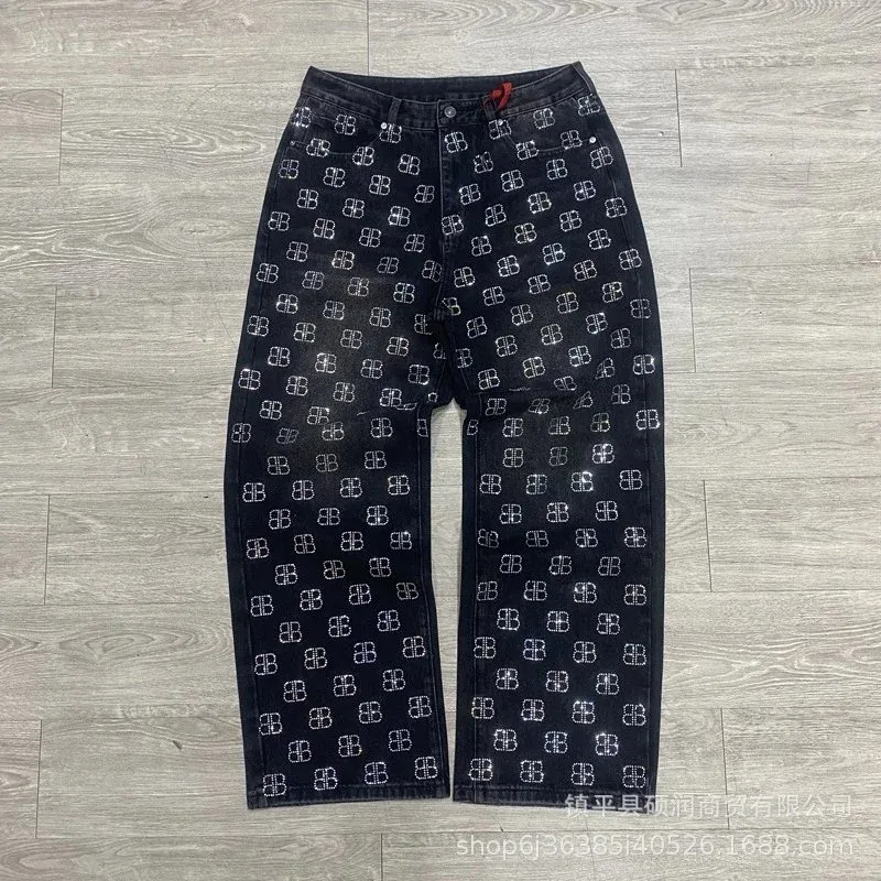 Balenciaga Balenciaga BB Monogram Black Jeans Black