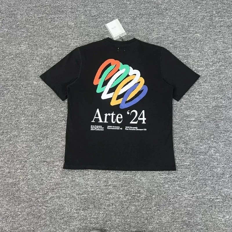 Other Arte '24 ART-206 Black T-Shirt Black - 1