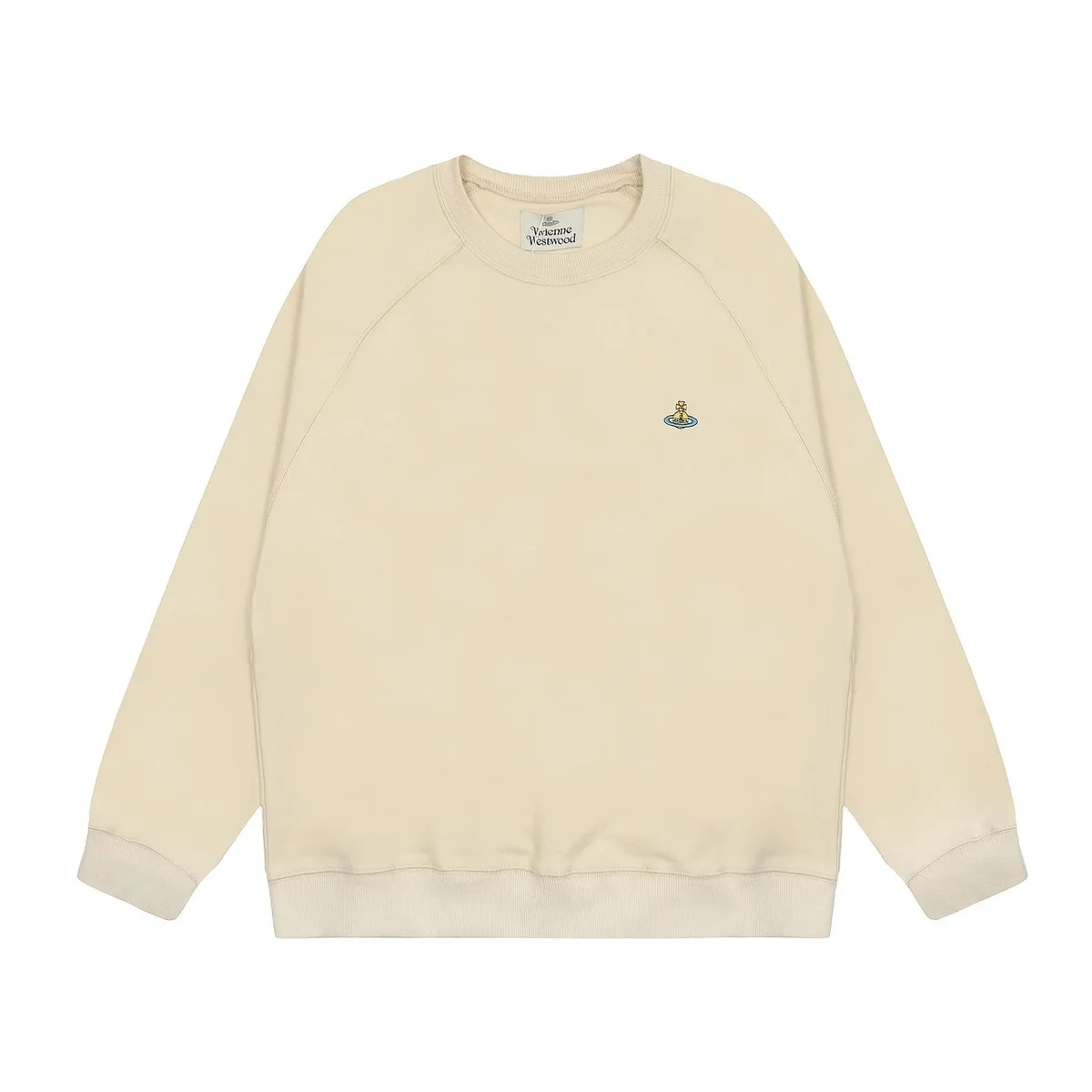 Vivienne Westwood Vivienne Westwood Orb Cream Crewneck Sweatshirt Cream - 1