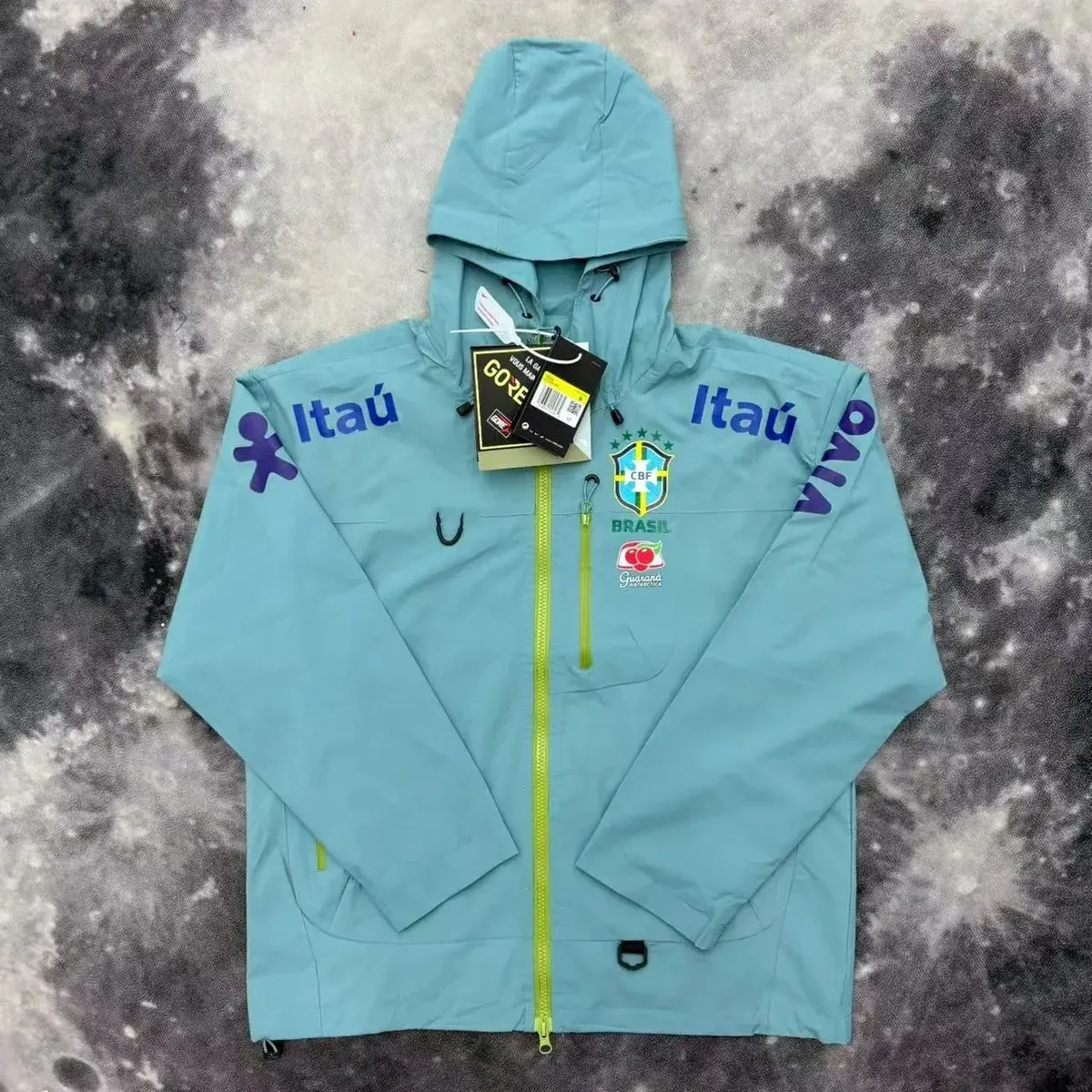 Other Brazil National Team Light Blue Lightweight Jacket Blue - 1