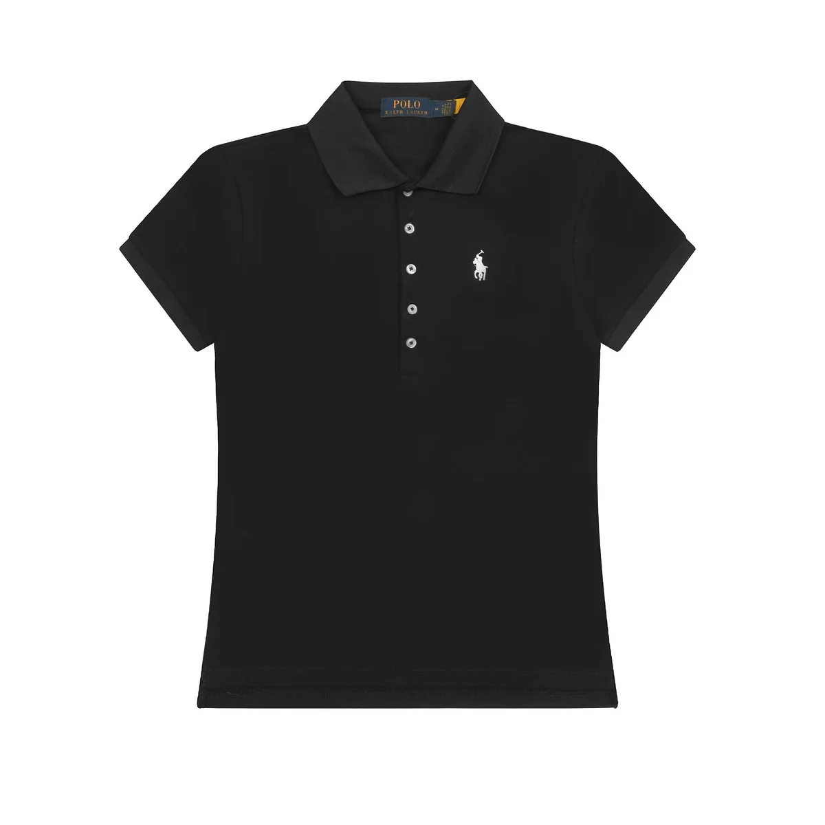 Polo Ralph Lauren Polo Ralph Lauren Classic Logo Black Polo Shirt Black - 1