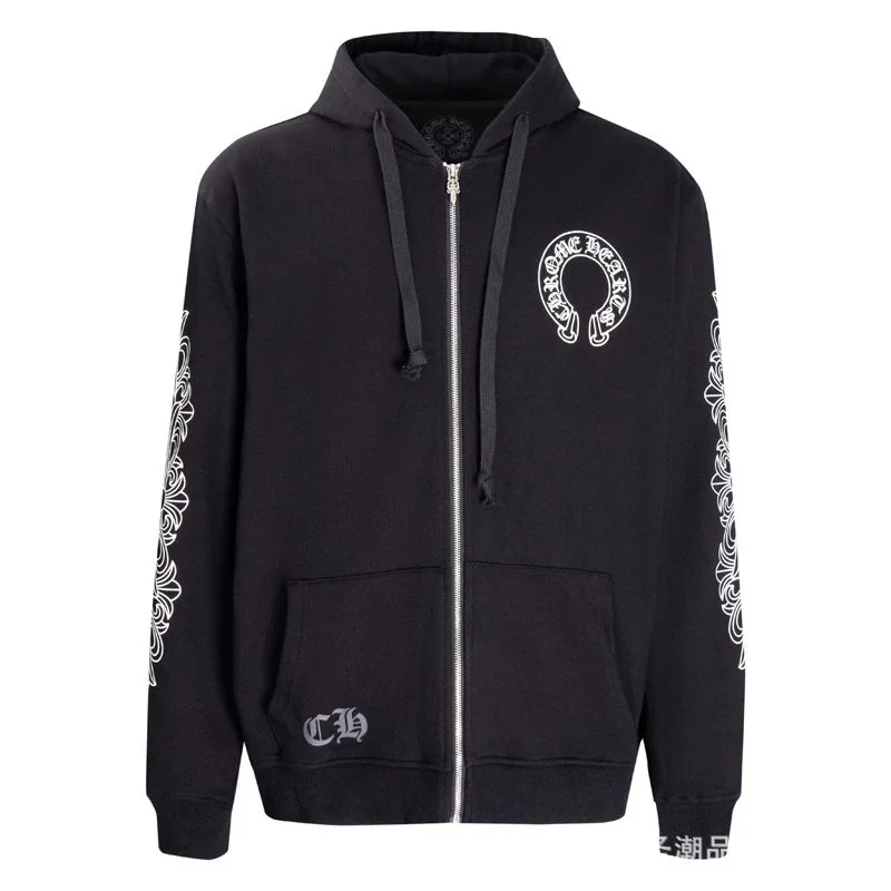 Chrome Hearts Chrome Hearts CH Cross Black Hoodie Black - 1