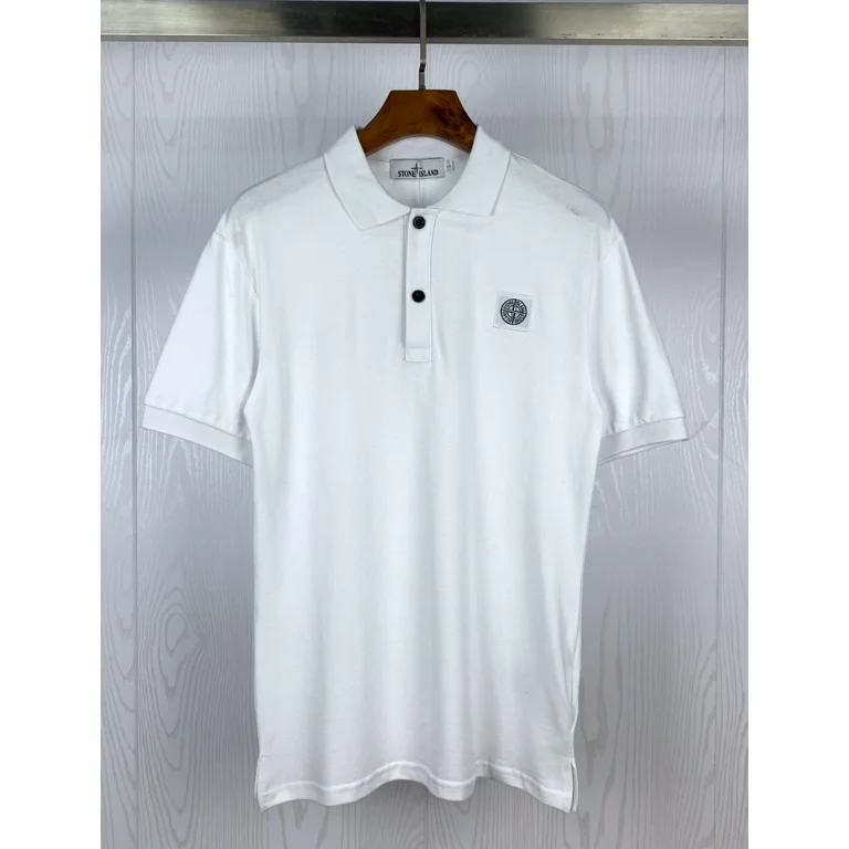 Stone Island Stone Island White Polo Shirt White