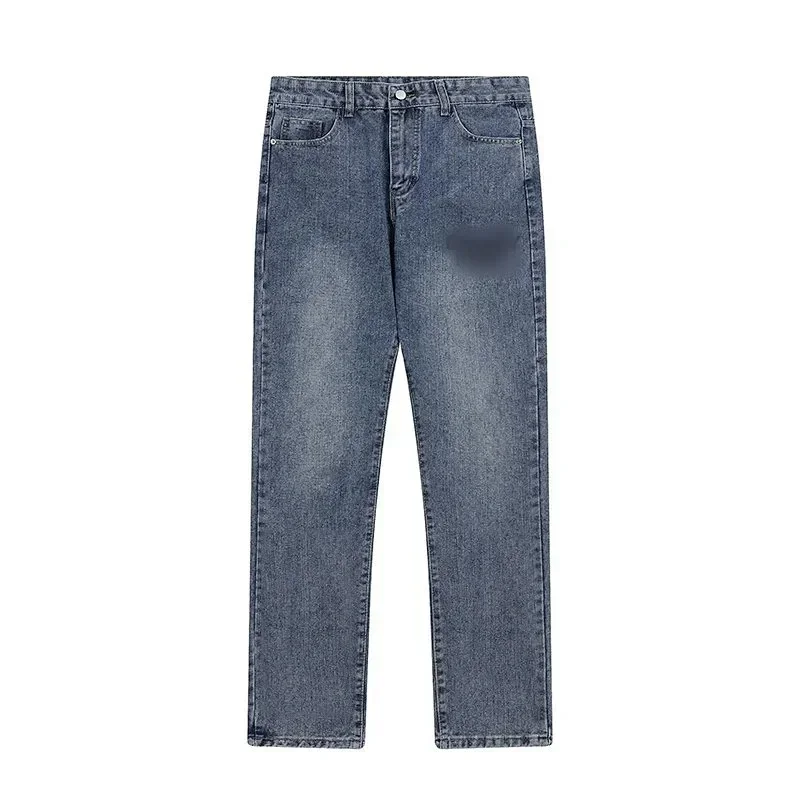 Other Unisex Jeans Regular Fit Denim Bottoms Blue - 1