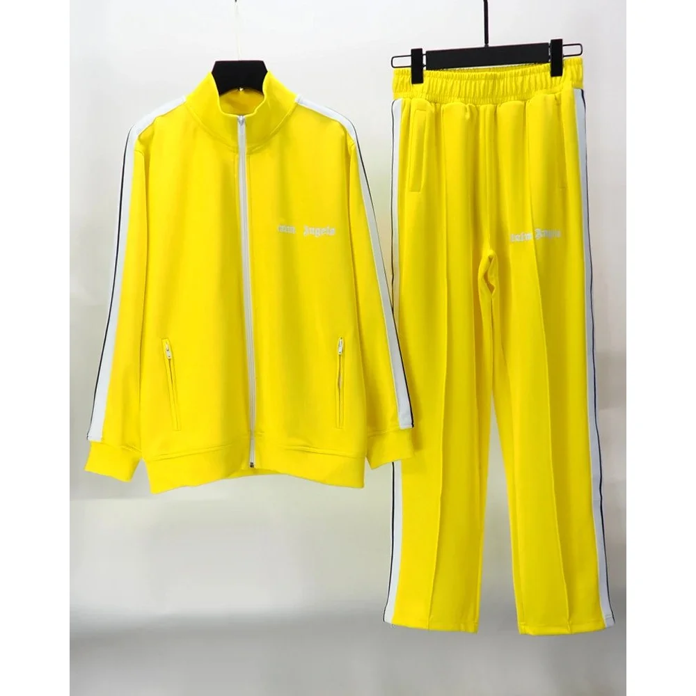 Palm Angels Palm Angels Track Sunny Yellow Tracksuit Yellow