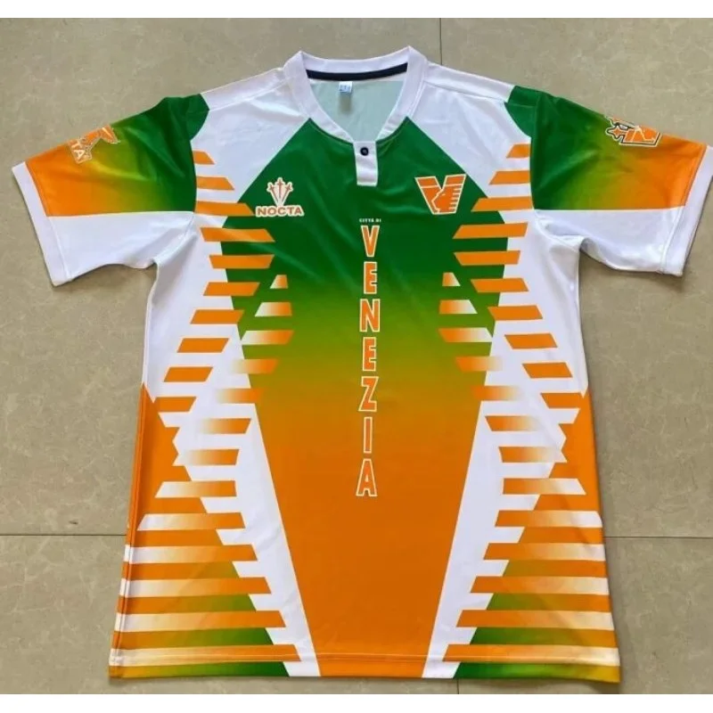 Nocta NOCTA Venezia Green/White/Orange Soccer Jersey Multicolor - 1