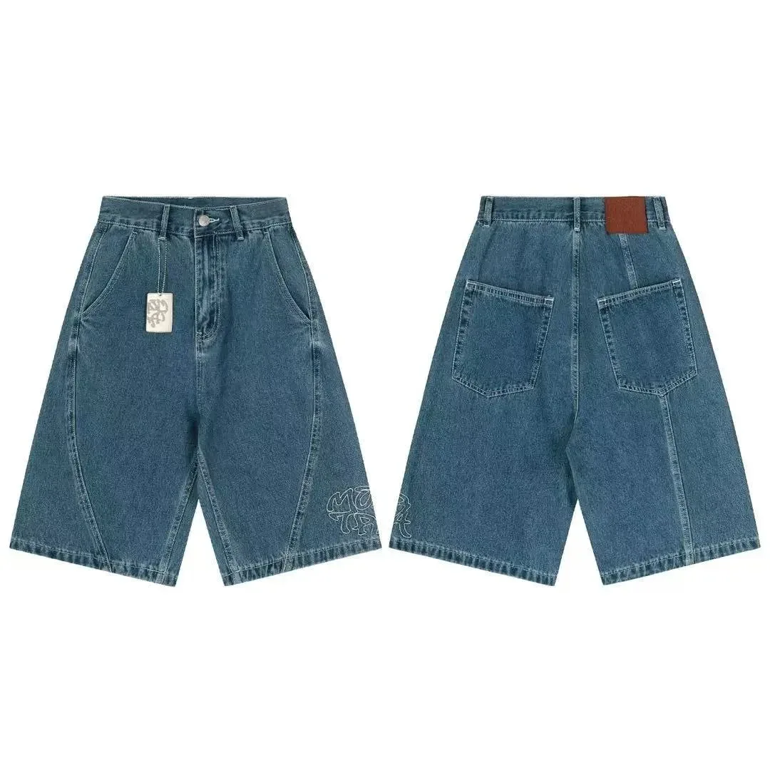 Other Unisex Denim Shorts me-j073 Blue Blue - 1
