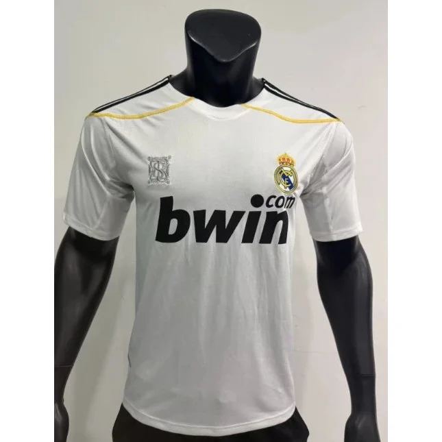 Other White Real Madrid Home Jersey 09-10 White - 1