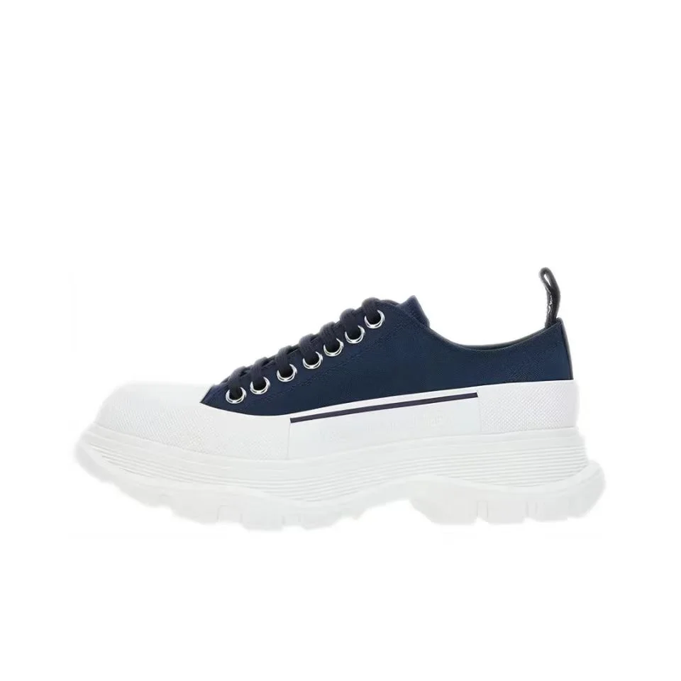 Alexander McQueen Alexander McQueen Oversized Navy/White Sneakers Navy