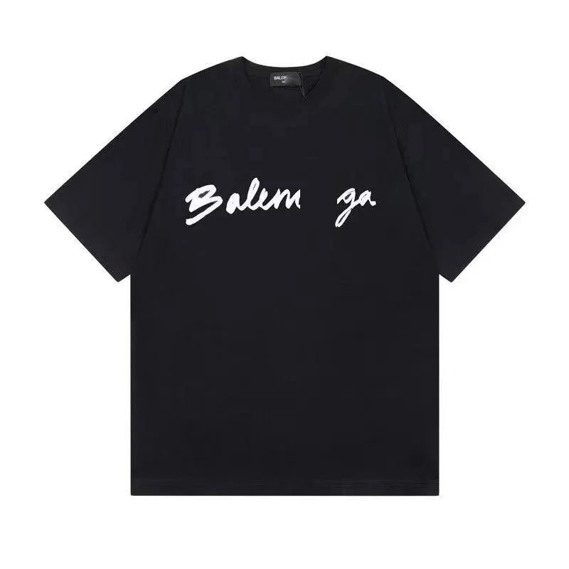 Balenciaga Balenciaga Black 'Balega' T-Shirt Black - 1