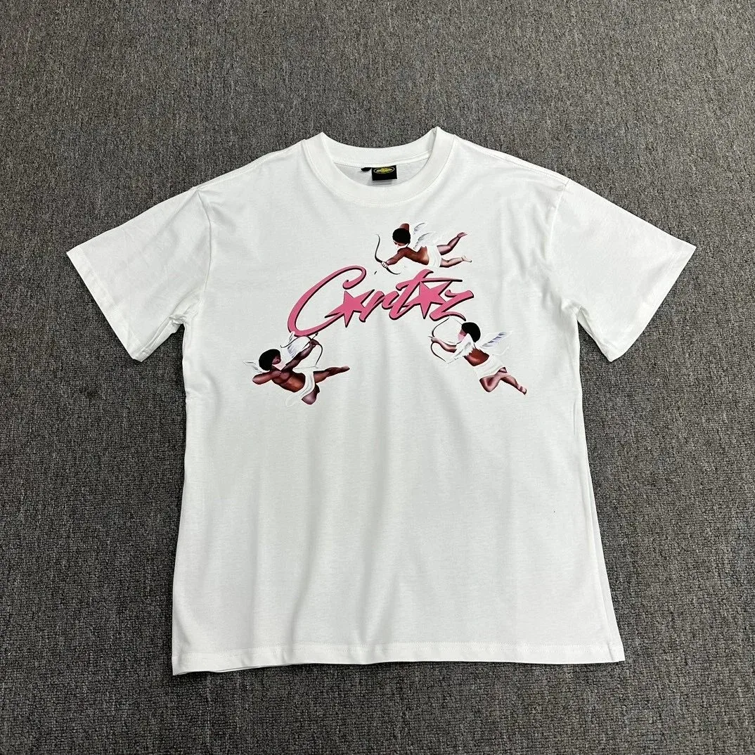 Other White Cupid Print T-Shirt White - 1