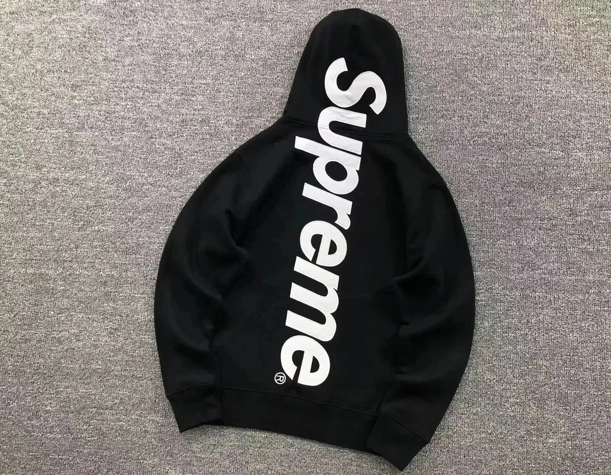 Supreme Supreme Supreme Hoodie Black Black - 1