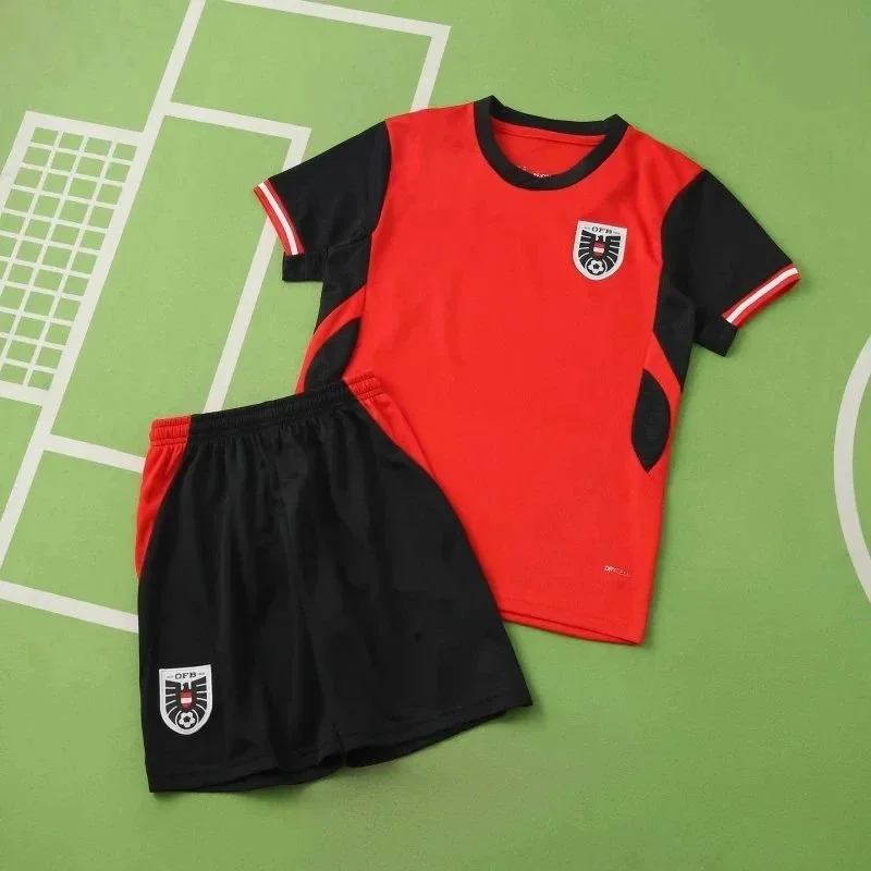 Adidas Adidas Classic Football Austria Jersey & Shorts Set Red - 1