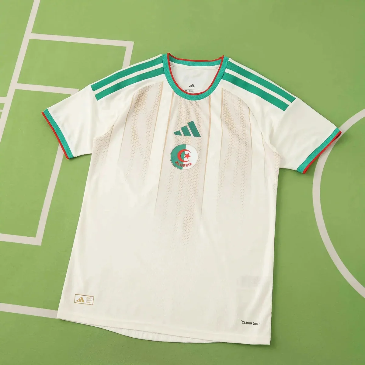 Adidas Adidas Classic Football Algeria Player Jersey White White - 1