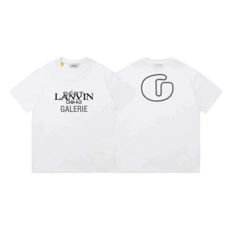 Lanvin Lanvin DÉRT GALERIE Print White T-Shirt White