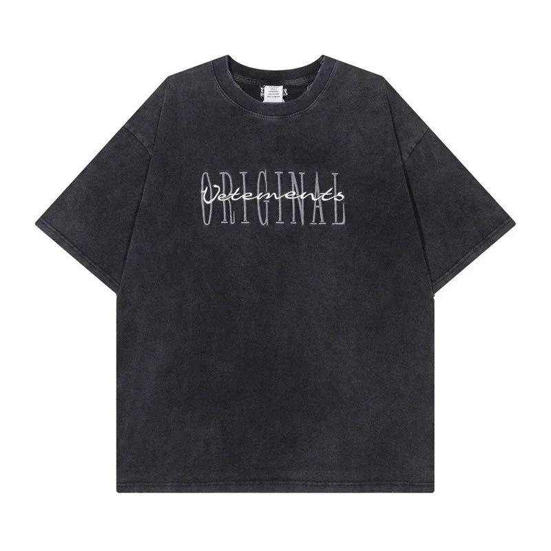 Vetements Vetements Original Black T-Shirt Black - 1