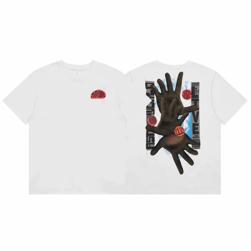 Other Unisex White 'ASTROWORLD' T-Shirt White - 1