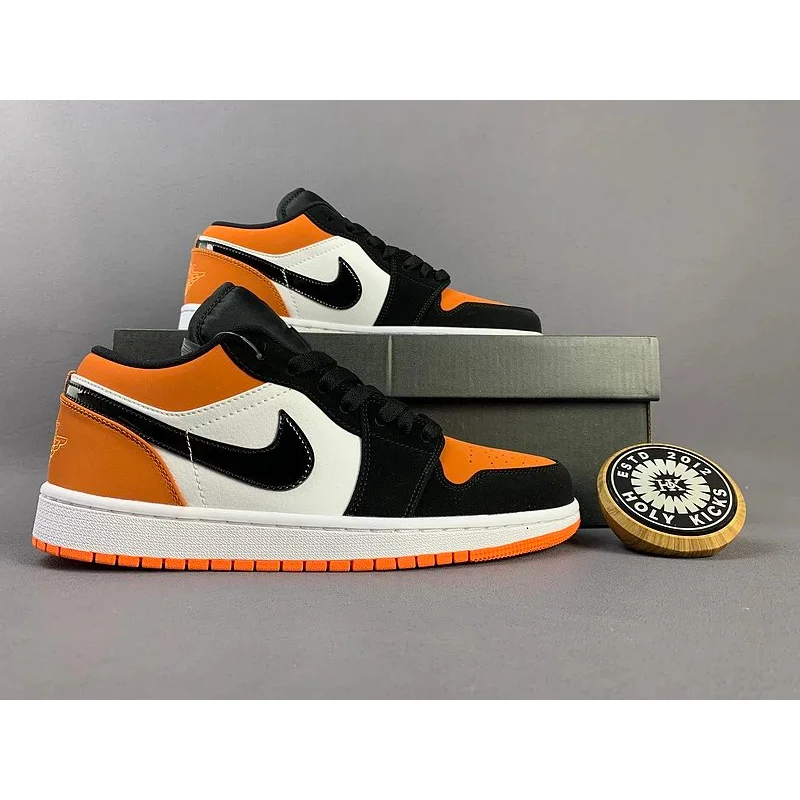 Nike Nike Air Jordan 1 Low Shattered Backboard Sneakers Orange - 1