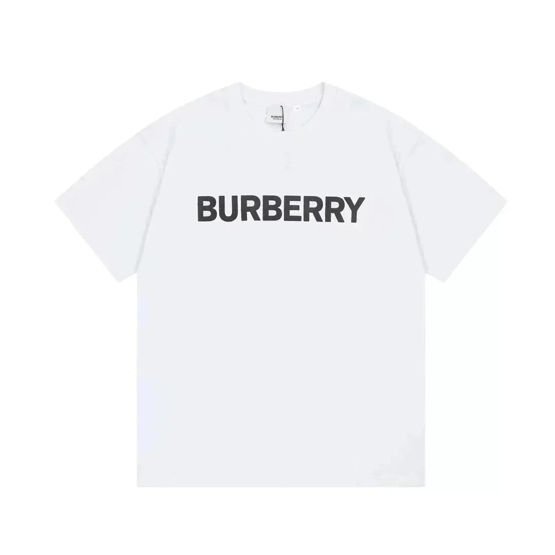 Burberry Burberry Logo Print White T-Shirt White - 1