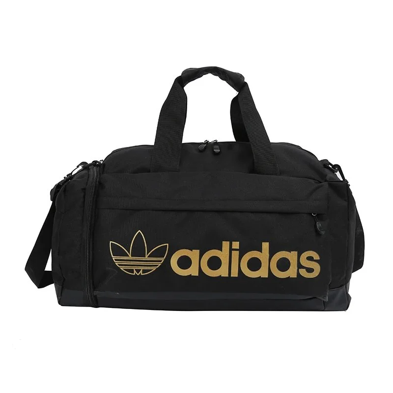Adidas Adidas Black Gold Duffle Bag Black - 1