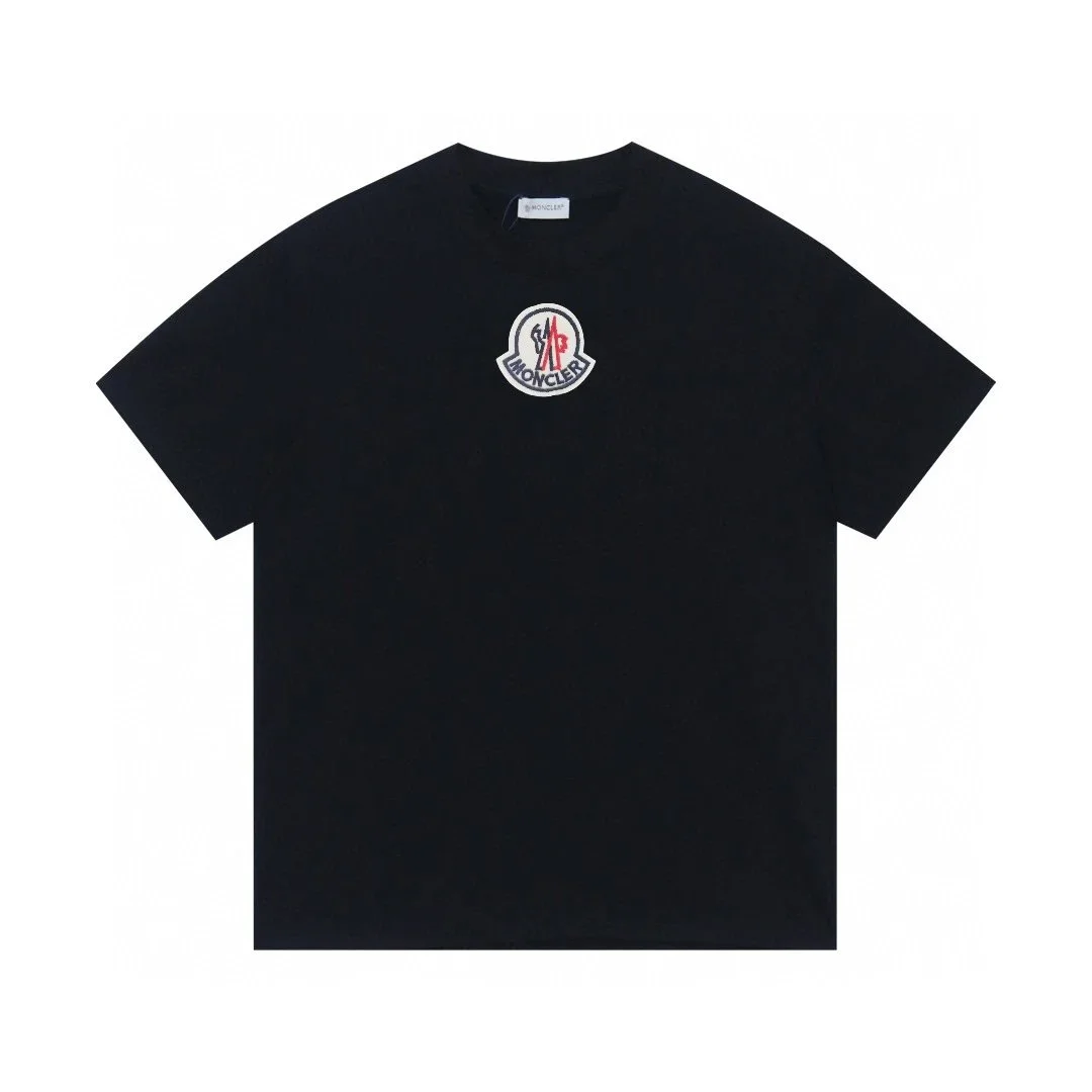 Moncler Moncler Black Logo T-Shirt Black