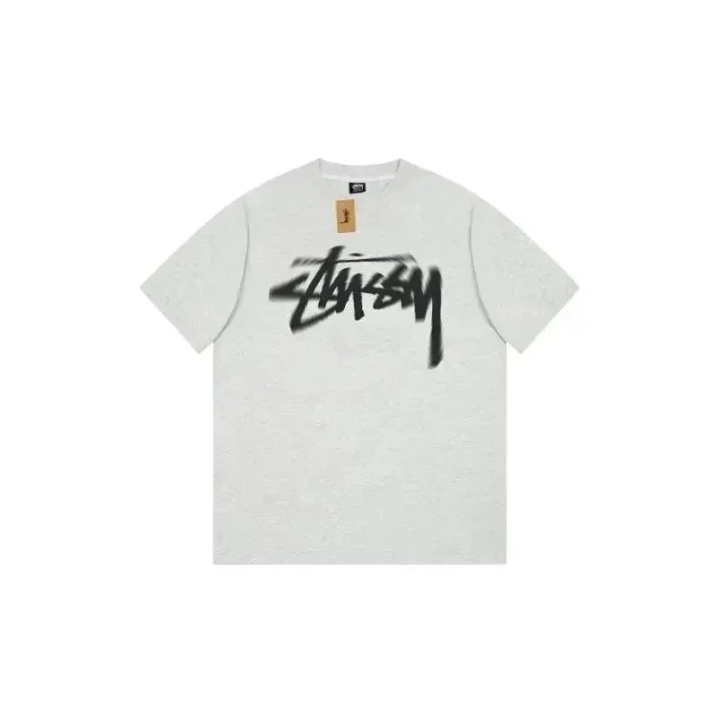 Stussy Stussy Stüssy Bear T-Shirt Light Grey Grey - 1