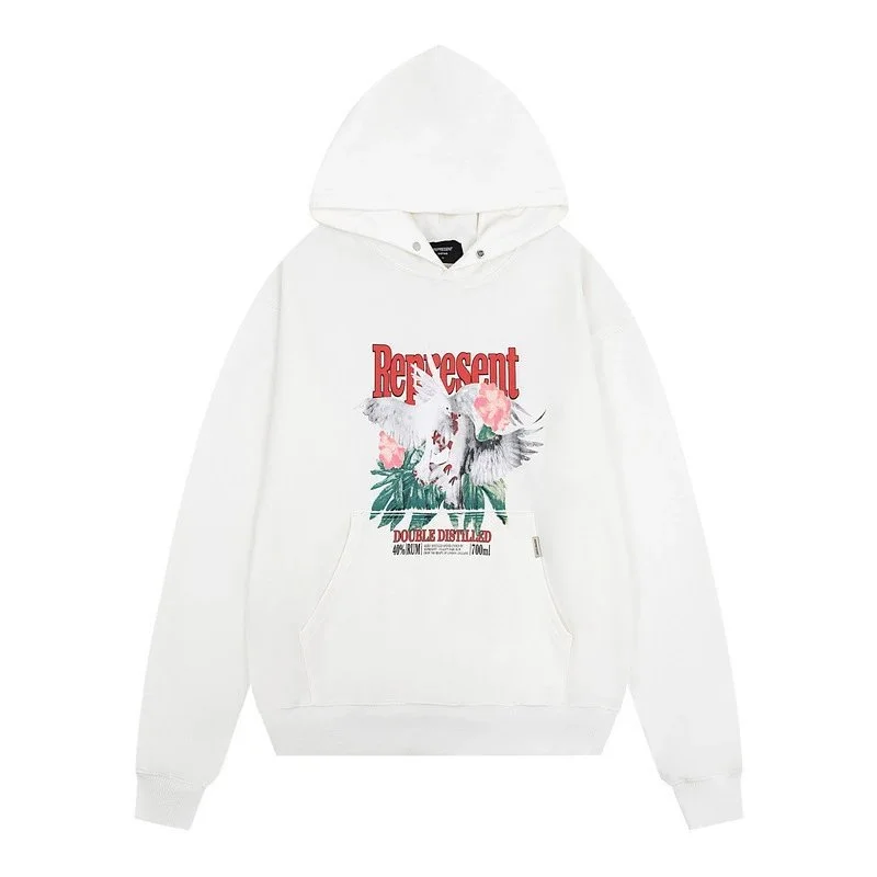 Represent Represent R280和平鸽白 Hoodie White - 1