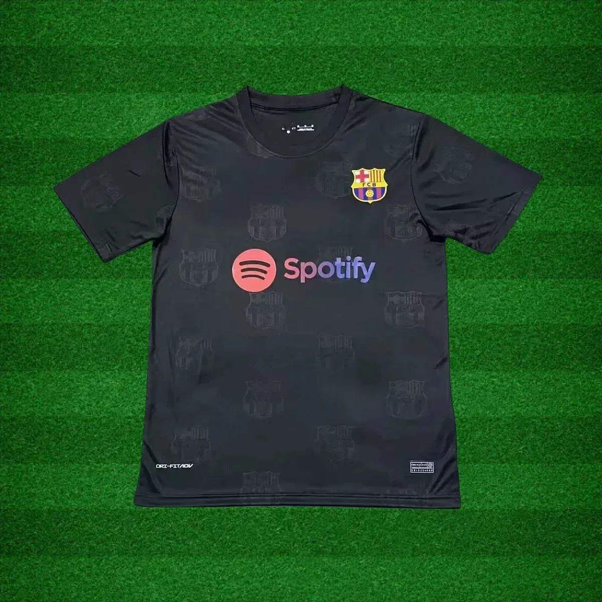 Nike Nike Barcelona Grad Black Jersey Football Shirt Black - 1