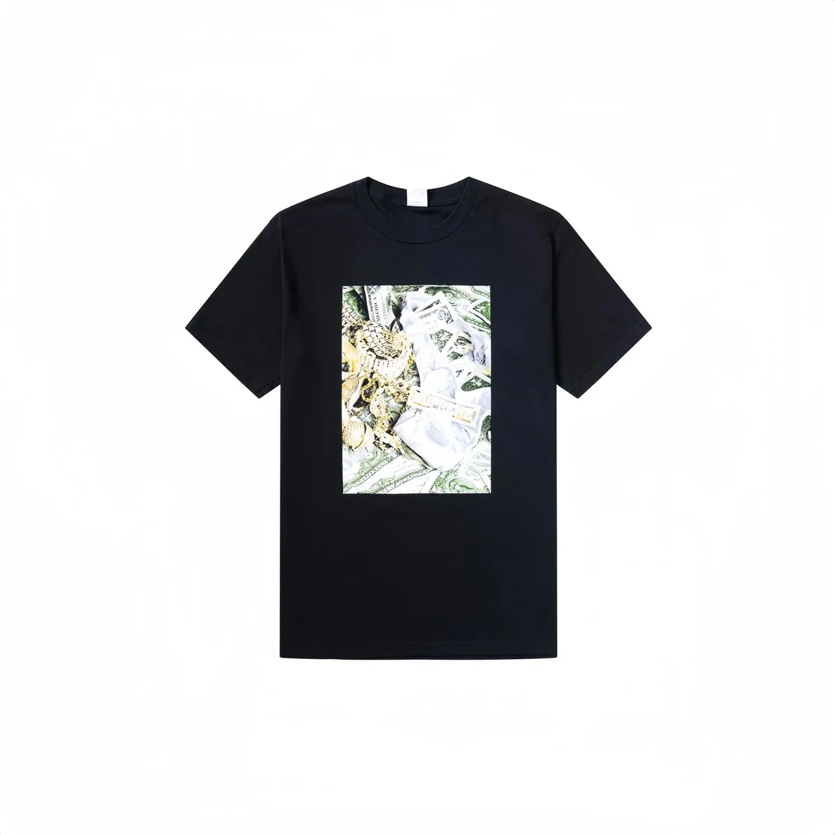 Other Black Money Print T-Shirt Black - 1
