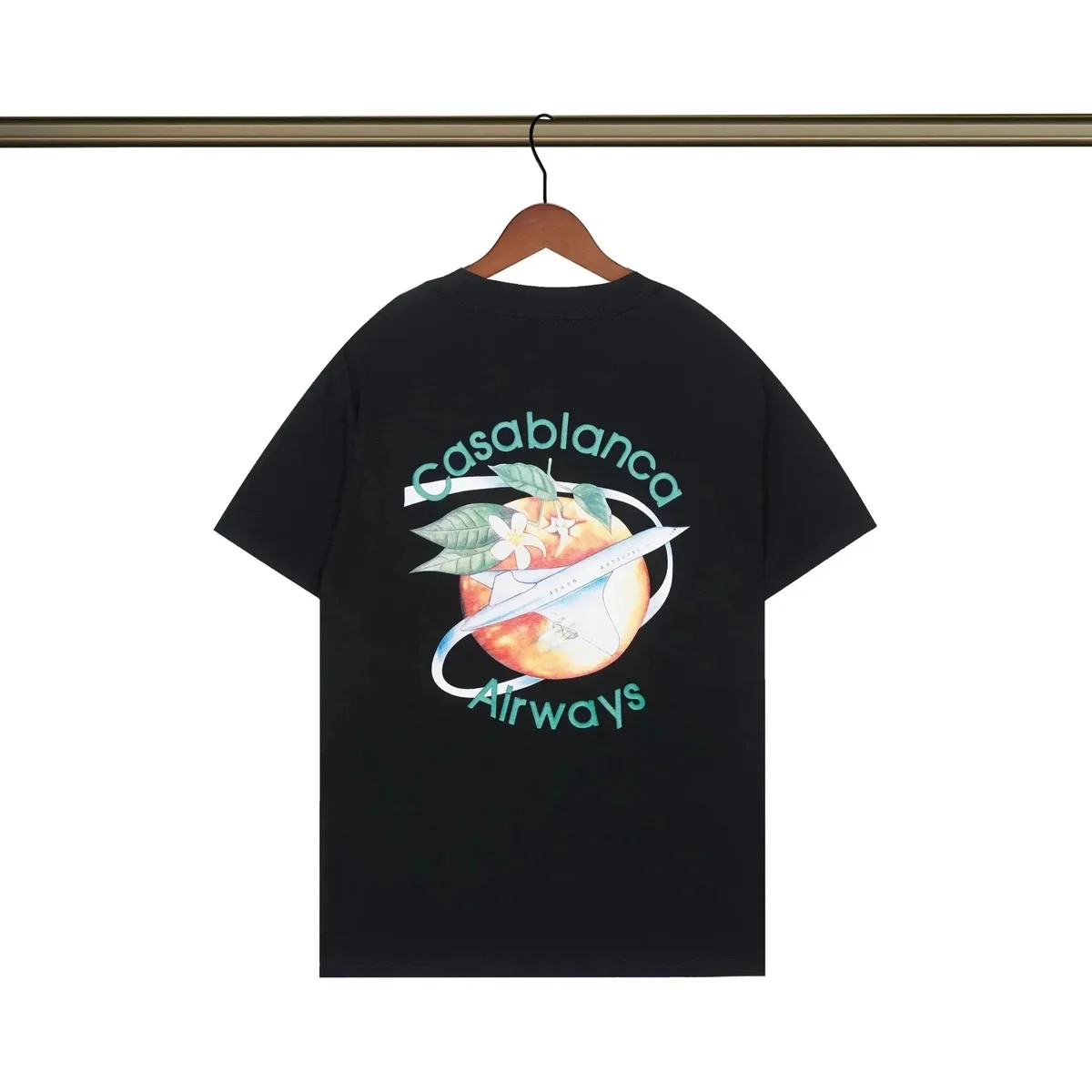 Other Black Casablanca Airways T-Shirt Black - 1