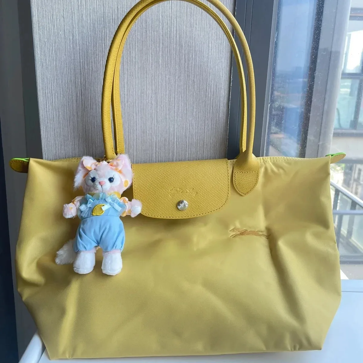 Longchamp Longchamp Le Pliage Eco-Friendly Earth Yellow Tote Bag Yellow - 1