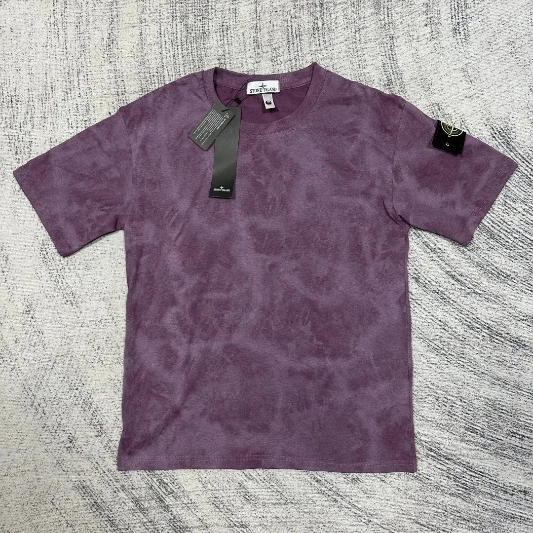 Stone Island Stone Island Purple Tie-Dye T-Shirt Purple