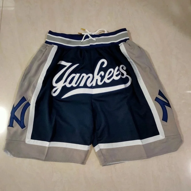 Other New York Yankees Shorts Navy/Grey Basketball Shorts Navy - 1