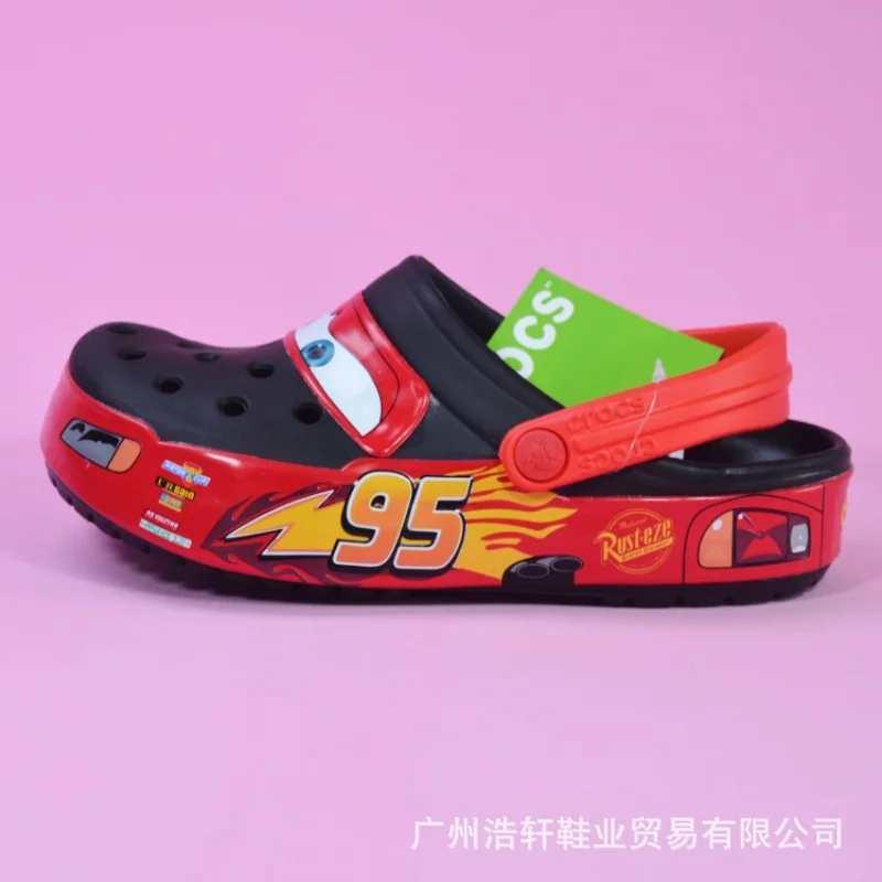 Crocs Crocs Cars Lightning McQueen Clogs Kids Red Red - 1