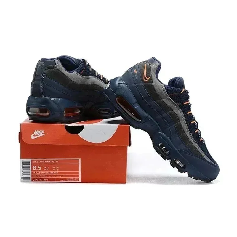 Nike Nike Air Max 95 Dark Blue/Grey/Orange Sneakers Blue - 1