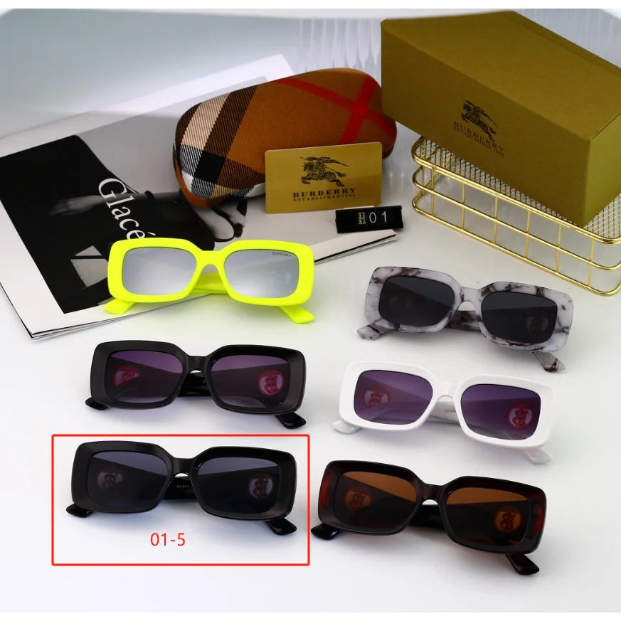 Burberry Burberry TB Monogram Classic Sunglasses Black Black